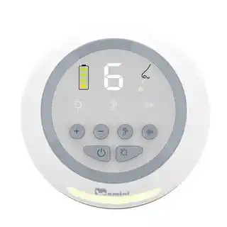 Momini aspirator do nosa NoseNest, silikonowa końcówka, wielokrotnego użytku, higieniczny, ergonomiczny, dla niemowląt i dzieci, kolor biały