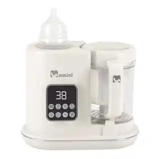 Momini Minichef Multiblender parowy 7w1, kompaktowy, wielofunkcyjny, do smoothie, gotowania na parze, czarny