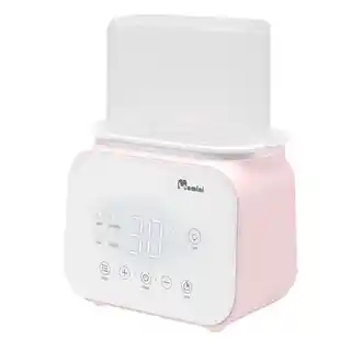 Momini MelloDuo podgrzewacz do butelek, elektryczny, regulacja temperatury, kompatybilny z butelkami 150-330 ml