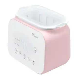 Momini MelloDuo podgrzewacz do butelek, elektryczny, regulacja temperatury, kompatybilny z butelkami 150-330 ml