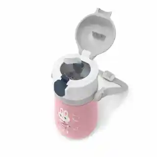 Monbento butelka termiczna dla dzieci Bunny Stram, 350ml, stal nierdzewna, bez BPA, kolor różowy
