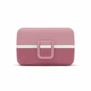 Monbento Tresor Blush lunchbox dla dzieci, dwukomorowy, BPA free, 500ml, bezpieczny, z pokrywką, kolekcja Tresor