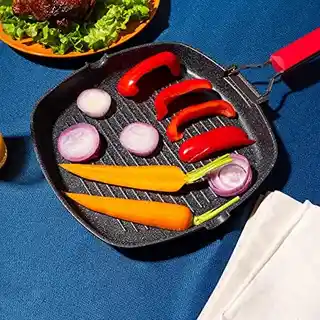 Moneta MO - Patelnia grillowa ze składaną rączką 28cm ind A00A151428