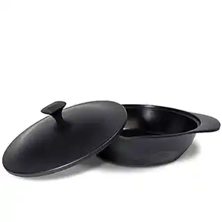 Lirica rondel indukcyjny niski 26 cm pokrywka stal nierdzewna A01A076614