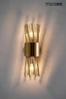 Moosee lampa ścienna LORENZO złota