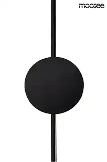 Moosee Shadow 2 Close lampa ścienna czarna nowoczesny design, metalowa, IP20, 12W, 3000K