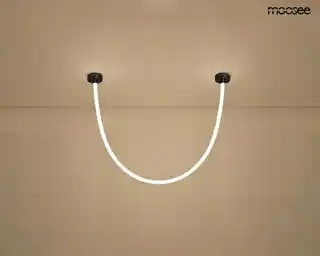 Moosee lampa wisząca LASSO 200 Smart czarna