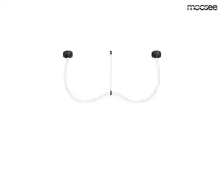 Moosee lampa wisząca LASSO 200 Smart czarna