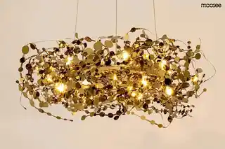 Moosee lampa wisząca MONETE 80 złota
