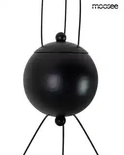 Moosee lampa wisząca OCTO 3 czarna