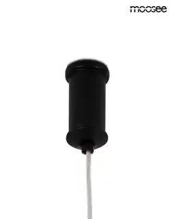 Moosee lampa wisząca OCTO 3 czarna