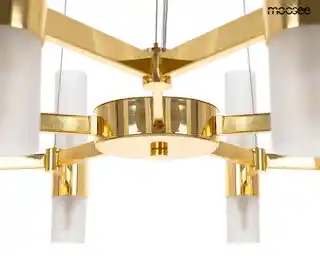 Moosee lampa wisząca TUBS 10 złota