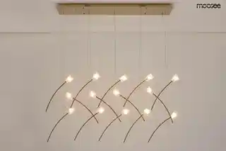 Moosee lampa wisząca TULIPPE 14 LINE złota