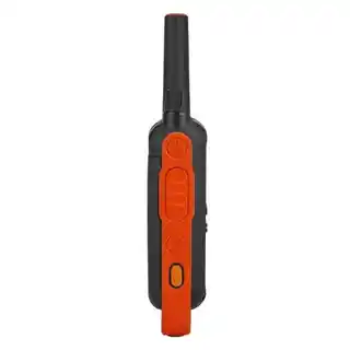 Motorola TLKR T82 Krótkofalówki, 2 sztuki, zasilanie bateriami AA, zasięg do 10 km, wodoodporne, funkcja VOX, kanały 16, w zestawie, czarne