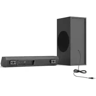 Mozos GS-BAR Soundbar komputerowy 2.1, 120W, Bluetooth, z pilotem, czarny