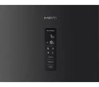 MPM 400-FF-61/C Pełny No Frost 201cm Night Inox Lodówka