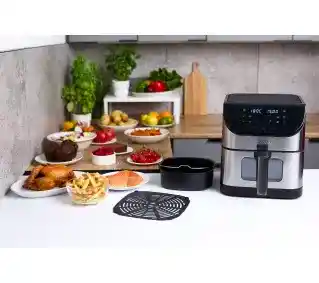 MPM MFR10M 1500W 6l Aplikacja mobilna Air fryer