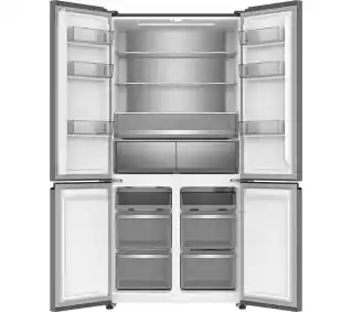 MPM SBS 503-SSI-12/D Pełny No Frost 190cm Komora świeżości Night Inox Lodówka