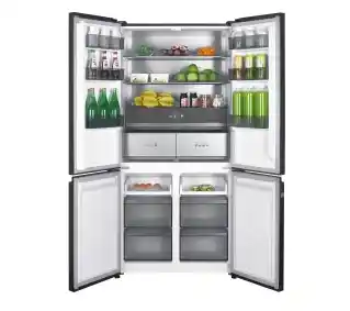 MPM SBS 503-SSI-13/D Pełny No Frost 190,2cm Czarny Lodówka