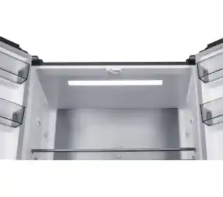 MPM SBS 503-SSI-19/D 190cm do obudowy Białe szkło Lodówka