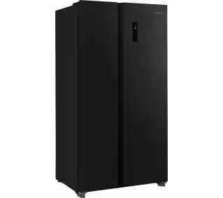 MPM SBS 563-SBS-16/D Pełny No Frost 177cm Night Inox Lodówka moduł side by side