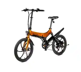 MS Energy i20 Pomarańczowo-czarny Rower elektryczny