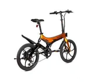 MS Energy i20 Pomarańczowo-czarny Rower elektryczny