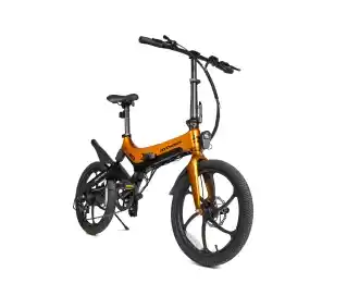 MS Energy i20 Pomarańczowo-czarny Rower elektryczny