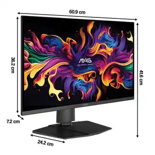 Msi Monitor Mag 271QP QD-OLED X24 26.5 2560x1440px 240Hz 0.03ms GTG