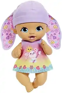 My Garden Baby Bobasek króliczek fioletowy, Mattel, HGC12