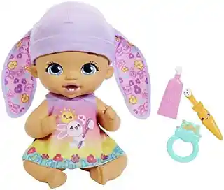 My Garden Baby Bobasek króliczek fioletowy, Mattel, HGC12