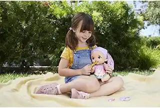 My Garden Baby Bobasek króliczek fioletowy, Mattel, HGC12