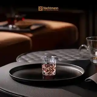 Nachtmann Spiegelau & Zestaw Kieliszków do Wódki, Szkło Kryształowe, Przezroczysty, 4 Sztuki