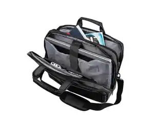 Natec Gazelle torba na laptopa 15,6 16 cali czarna, nylon, regulowany pasek, kieszeń na akcesoria