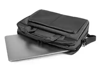 Natec Gazelle torba na laptopa 15,6 16 cali czarna, nylon, regulowany pasek, kieszeń na akcesoria