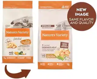 Nature S Variety Natures Variety Selected Sterilised kurczak z wolnego wybiegu - 7 kg karma sucha