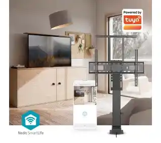 Nedis TVSM5840BK z napędem od 37 do 80 Max 60kg Stojak