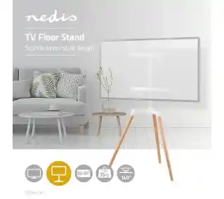 Nedis TVSM7060WT od 50 do 65 Max 35kg Biały Stojak