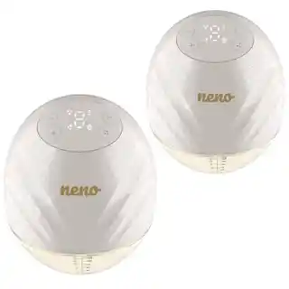 Neno Laktator Perla Twin, podwójny, elektryczny, z regulacją siły ssania, kompatybilny z butelkami Mam, model LK016
