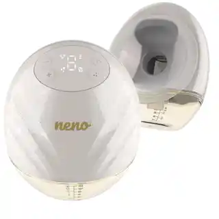 Neno Laktator Perla Twin, podwójny, elektryczny, z regulacją siły ssania, kompatybilny z butelkami Mam, model LK016