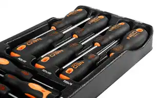 NEO TOOLS zestaw wkrętaków 84-247, PZ, TX, precyzyjne, 12 sztuk, wkładka