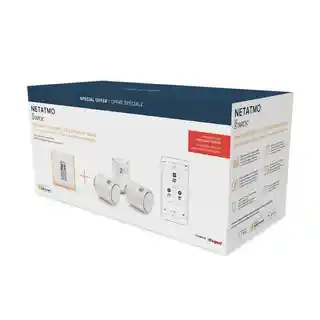 Netatmo Termostat plus głowice termostatyczne NBU-NTH-NAV-EU Wi-Fi