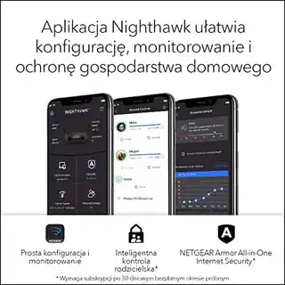 Netgear Nighthawk RAXE300 AX7800 Czarny router bezprzewodowy