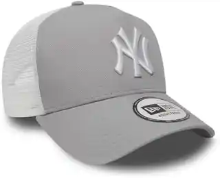New Era Czapka Clean Trucker Nyy Grey New York Yankees Gra
