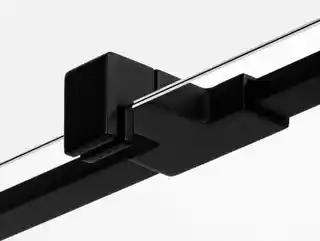 New Trendy Avexa Black kabina kwadratowa 90x90x200 cm przejrzyste lewa EXK-1576