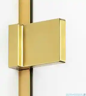 New Trendy Avexa Gold kabina prostokątna 90x110x200 cm przejrzyste szkło prawa EXK 1749