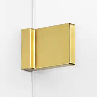 New Trendy Avexa Gold Shine kabina prysznicowa prostokątna 80x90x200 cm prawa przejrzysta EXK 1649