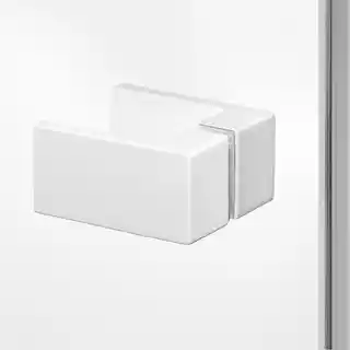 New Trendy Biała kabina prysznicowa trójścienna prawa 100x90 cm EXK-2890 Avexa White