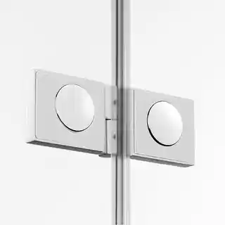 New Trendy Biała kabina prysznicowa trójścienna prawa 100x90 cm EXK-2890 Avexa White