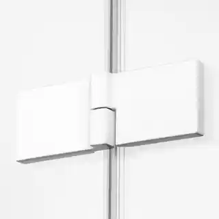 New Trendy Biała kabina prysznicowa trójścienna prawa 110x90 cm EXK-2896 Avexa White